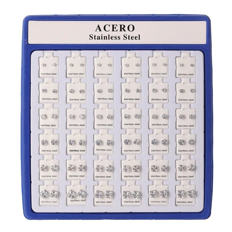Boucles d'Oreilles En Acier Inoxydable - SLHKED151